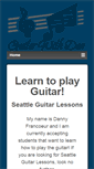 Mobile Screenshot of guitarwithdan.com